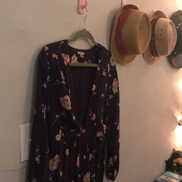 Ecote Navy Blue Romper - Picture 3 of 5